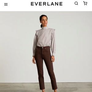 NWT Everlane - The Original Cheeky Jean - Clove